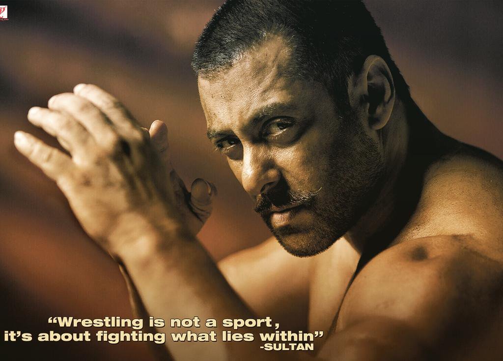 Salman as Wrestler
